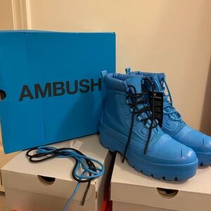 NWT Converse x AMBUSH Blue Duck Boots